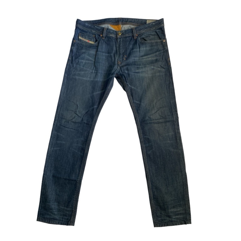 DIESEL / MEN JEANS / THAVAR / 36X32 / WASH 0842N / SLIM SKINNY
